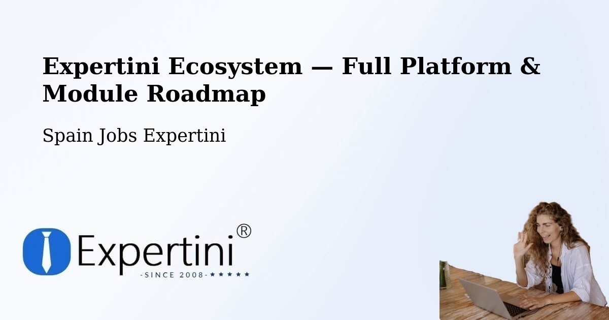 Expertini Ecosystem — Full Platform & Module Roadmap – Bugedo